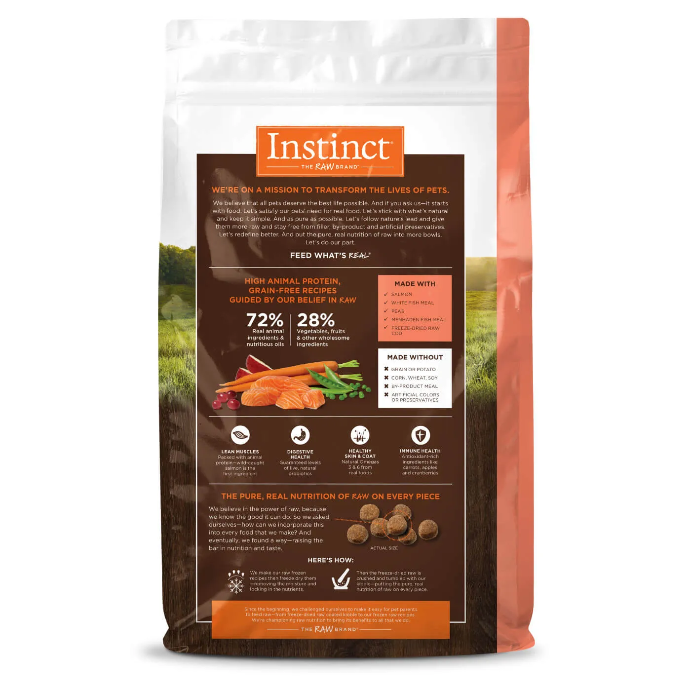 Nature's Variety Grain-Free Instinct Dry Dog Food