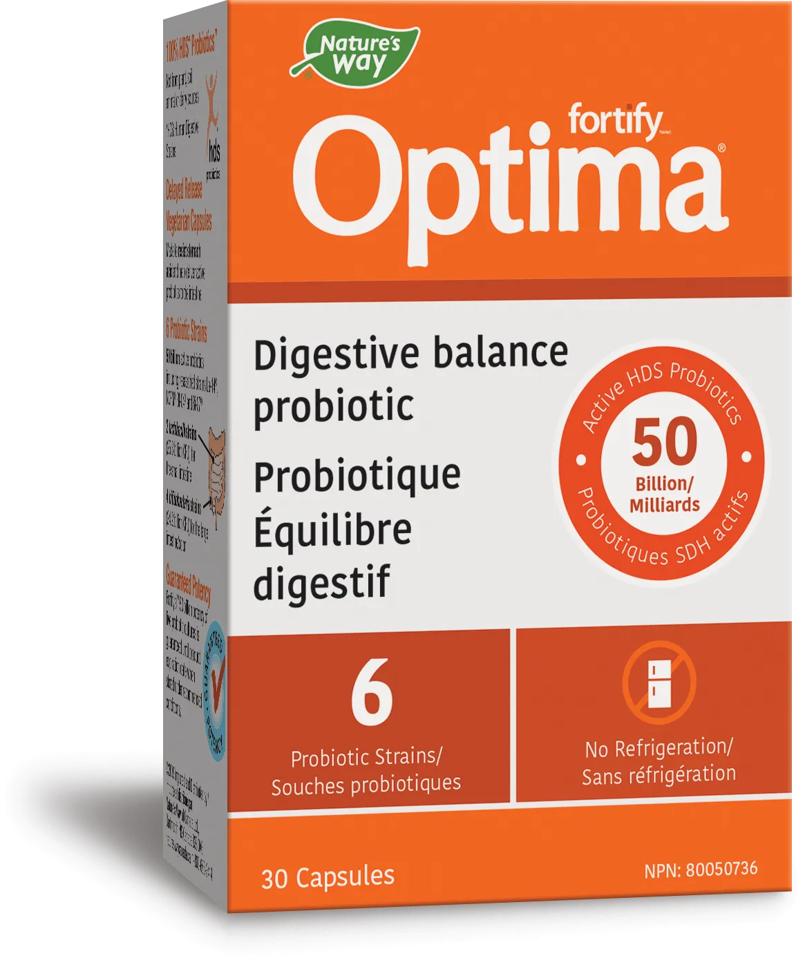 Nature's Way Primadophilus Optima 50 Billion 30 Vegetarian Capsules