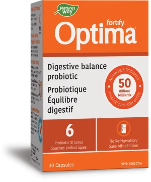 Nature's Way Primadophilus Optima 50 Billion 30 Vegetarian Capsules