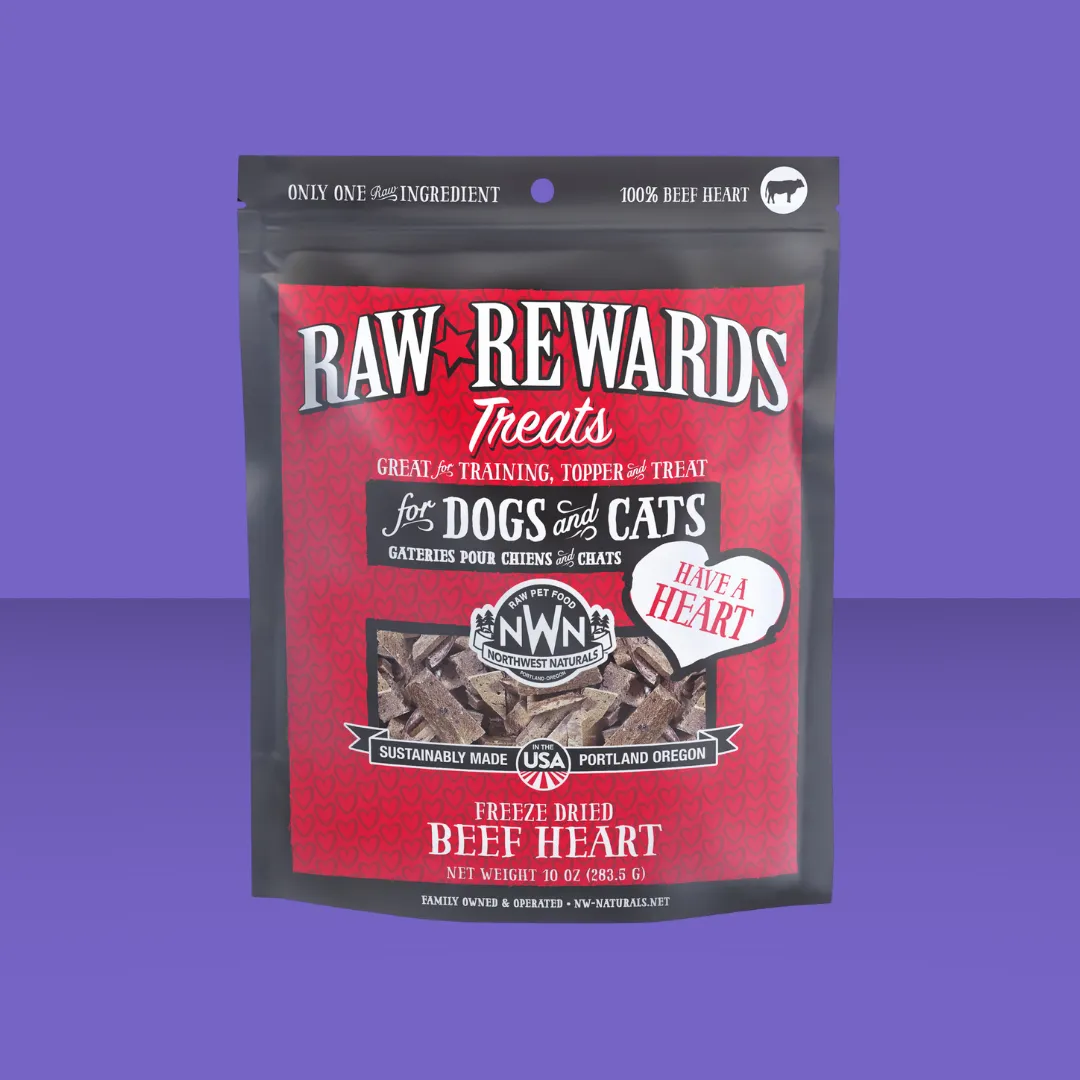 Northwest Naturals FD Treats Beef Heart 10oz