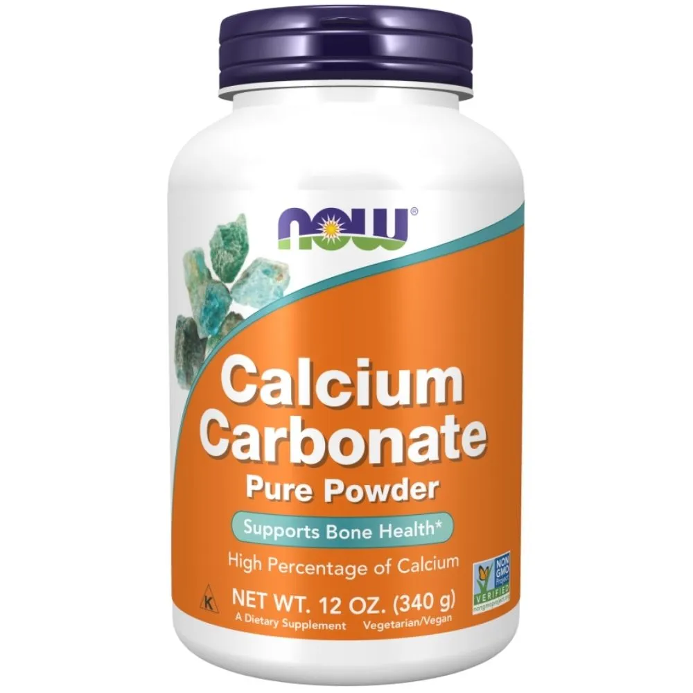 Now Foods Calcium Carbonate Powder 12 oz.