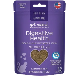 NPIC Get Naked Digestive Health Soft Treats for Cats 2.5oz