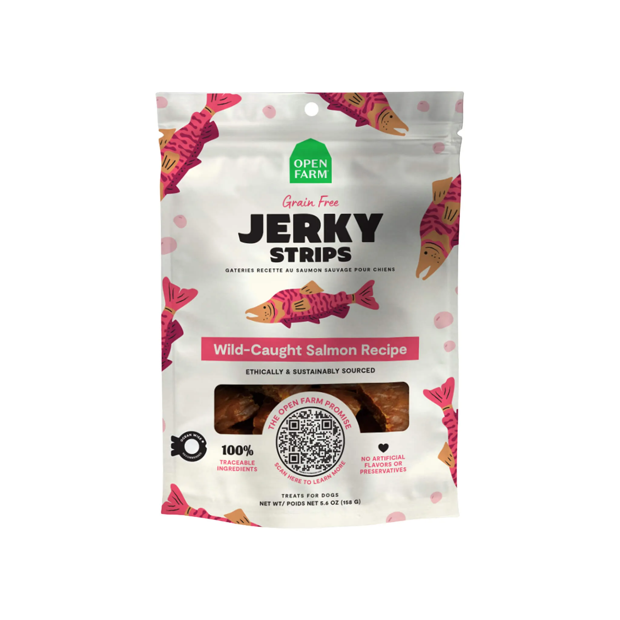 Open Farm Grain-Free Jerky Strips 5.6oz