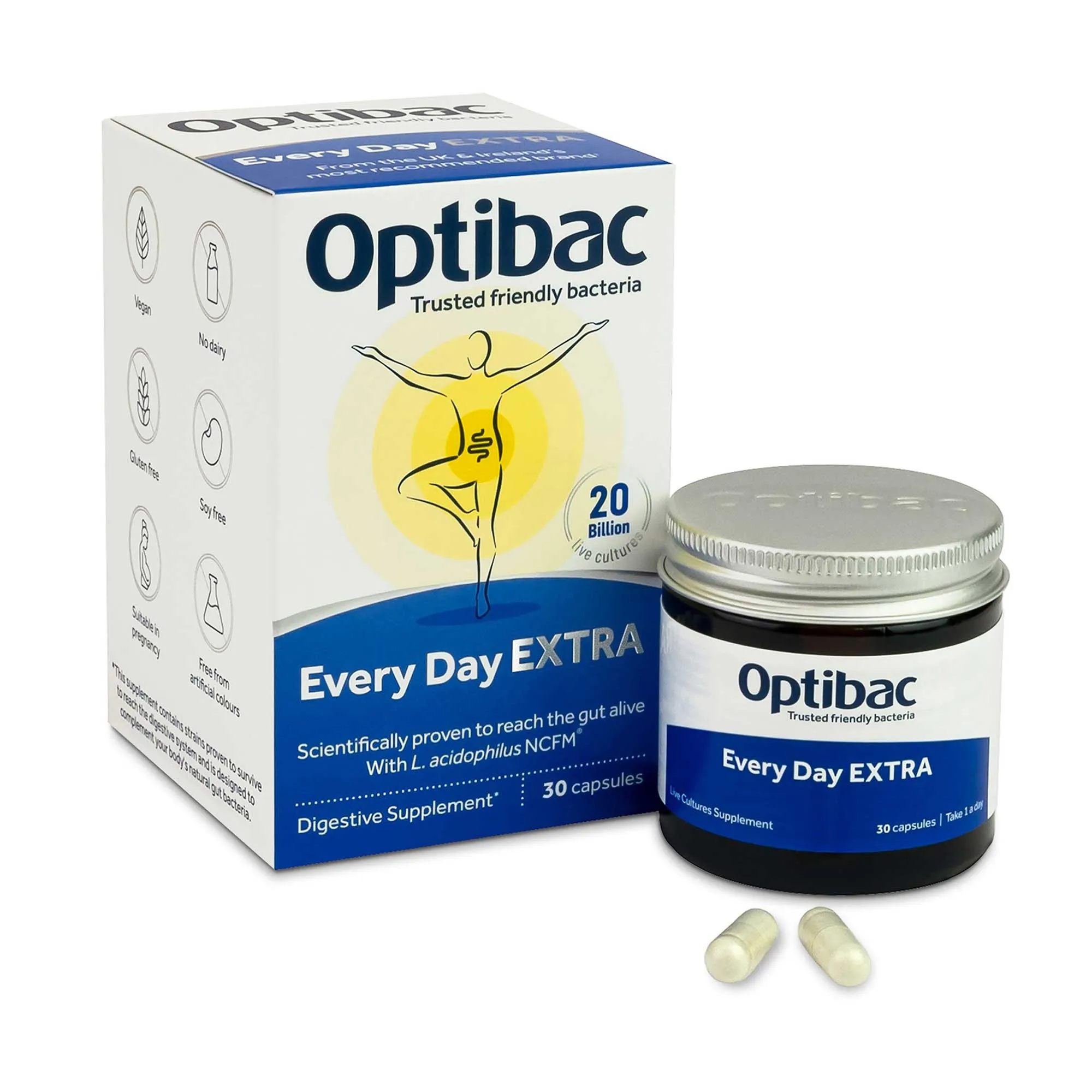 Optibac Probiotics For every day EXTRA strength 30 tabs