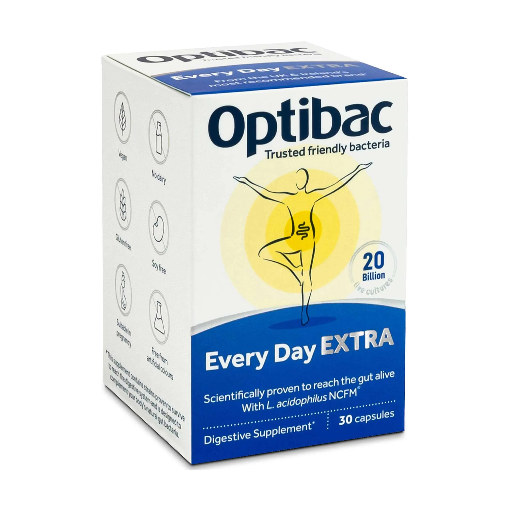 Optibac Probiotics For every day EXTRA strength 30 tabs