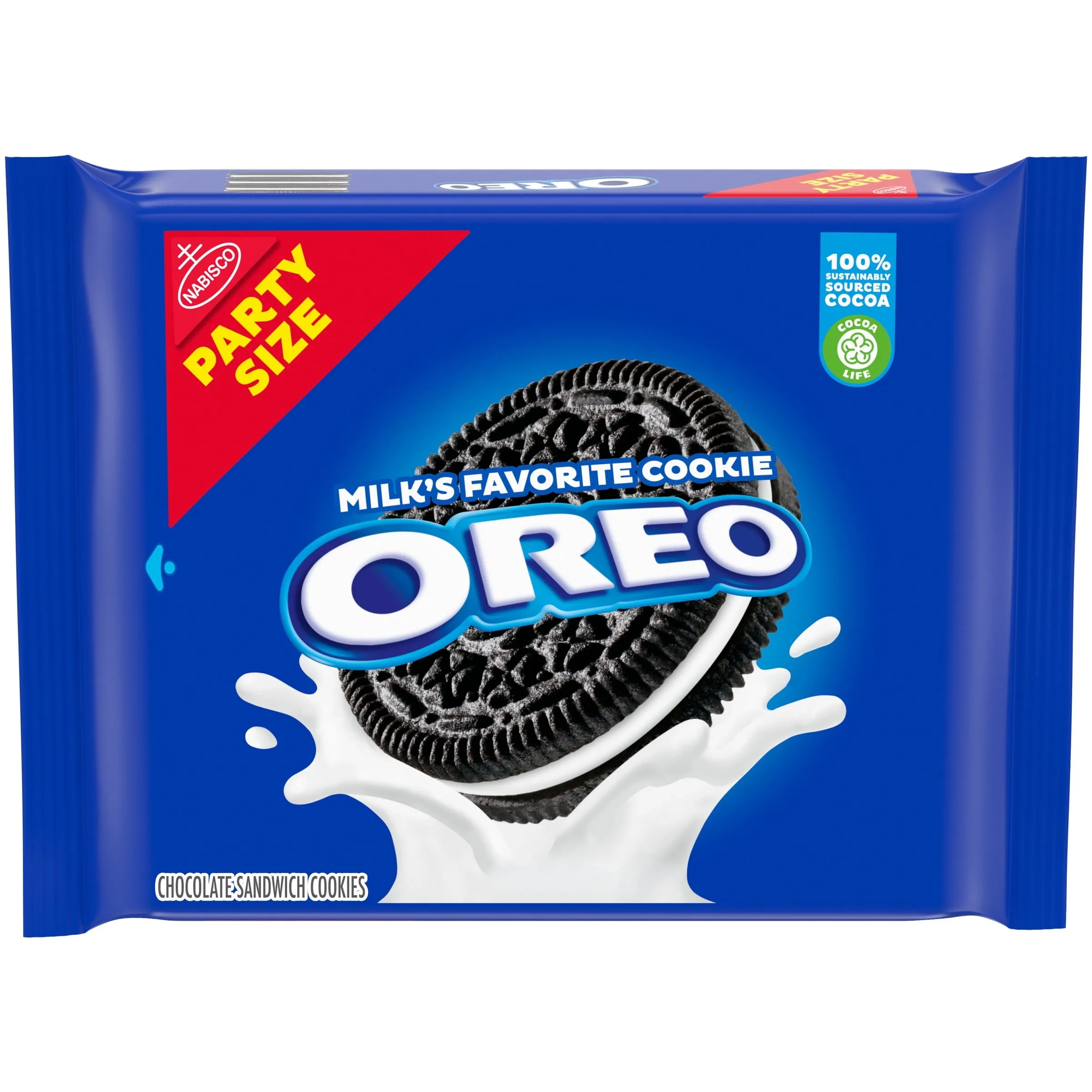 OREO Chocolate Sandwich Cookies, Party Size, 25.5 oz