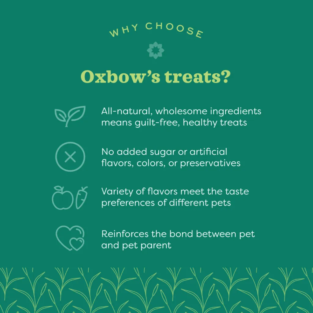 Oxbow Animal Health Simple Rewards Timothy Small Animal Treats (1.4 oz)