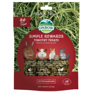 Oxbow Animal Health Simple Rewards Timothy Small Animal Treats (1.4 oz)