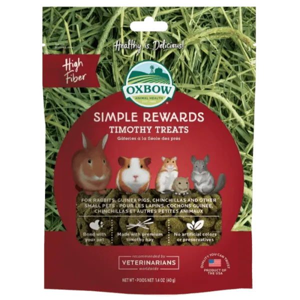 Oxbow Simple Rewards Timothy Treats