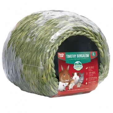 Oxbow Timothy Hay Bungalow Small Pet Treat