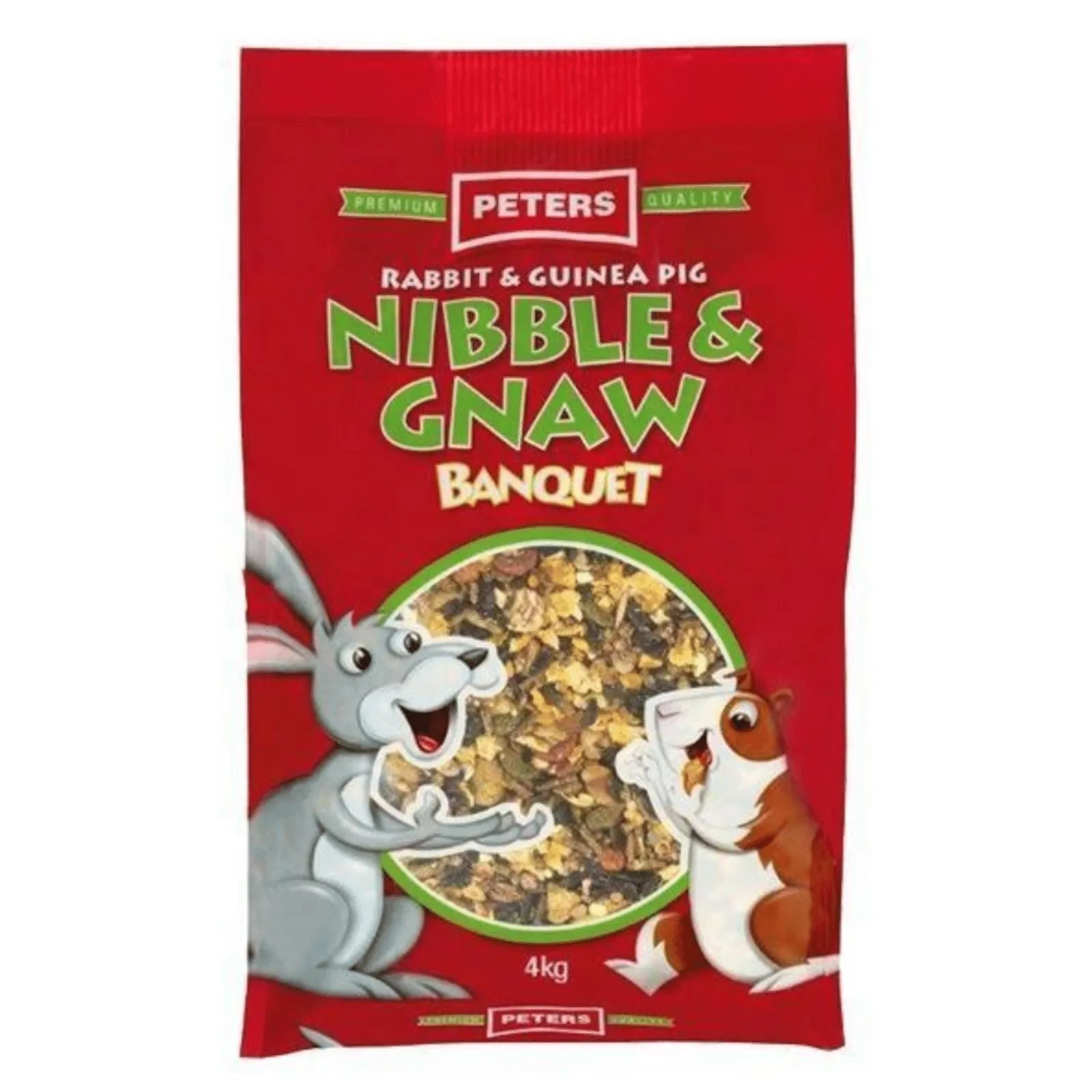 Peters Nibble and Gnaw Banquet Small Animal Food 4kg