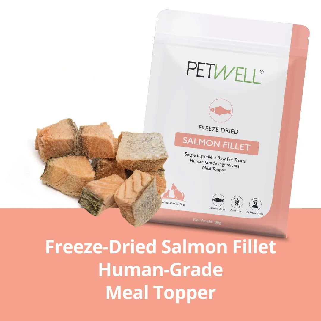 PetWell Freeze Dried Salmon Fillet