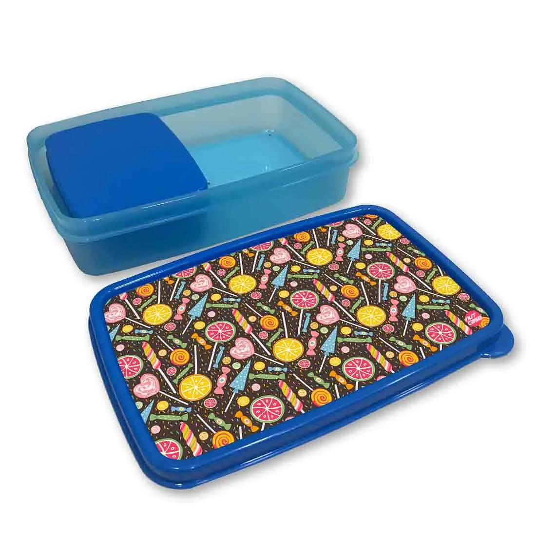 Plastic Designer Storage Box for Snacks School Boys - Candy