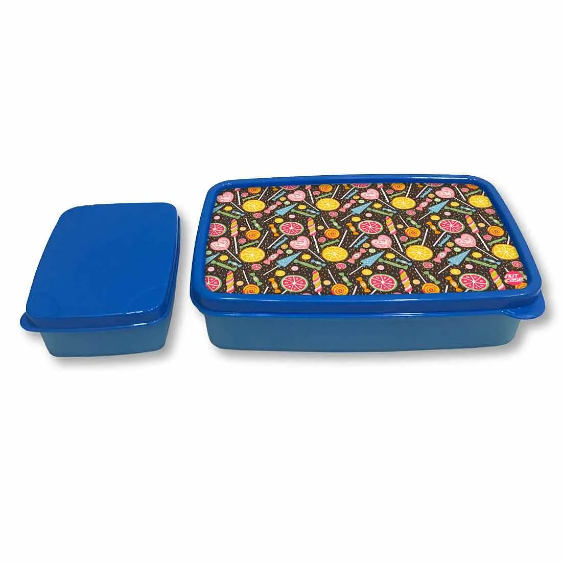 Plastic Designer Storage Box for Snacks School Boys - Candy