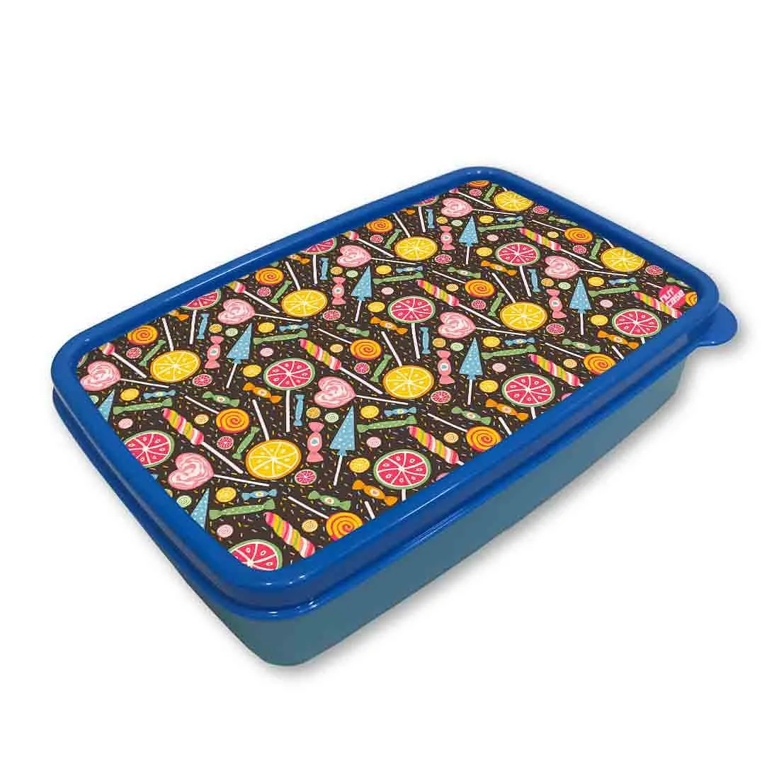 Plastic Designer Storage Box for Snacks School Boys - Candy