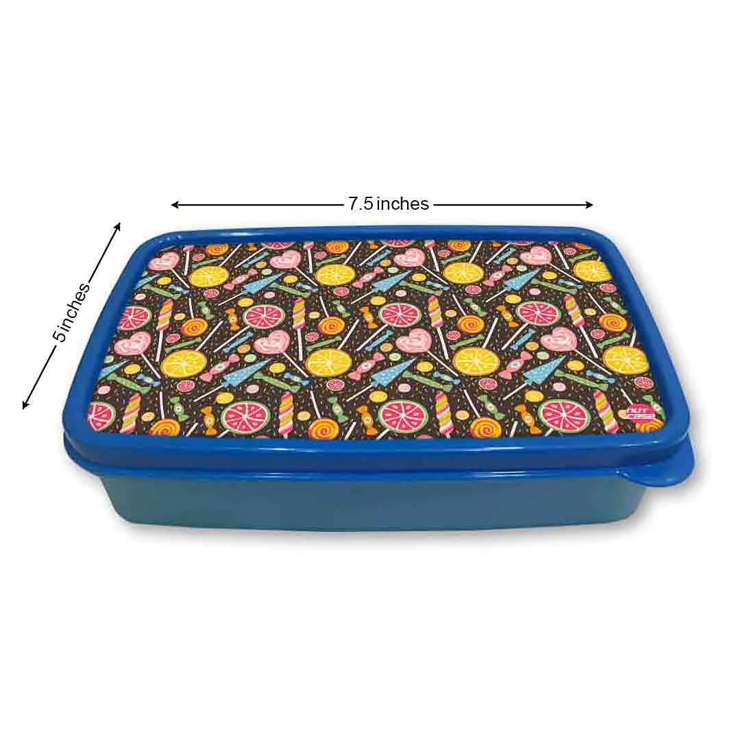 Plastic Designer Storage Box for Snacks School Boys - Candy