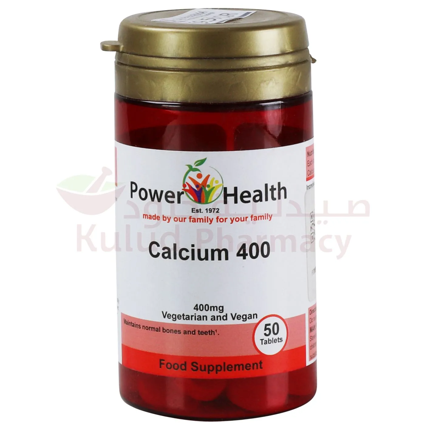 Power Health Calcium Tablet 400 Mg 50 PC