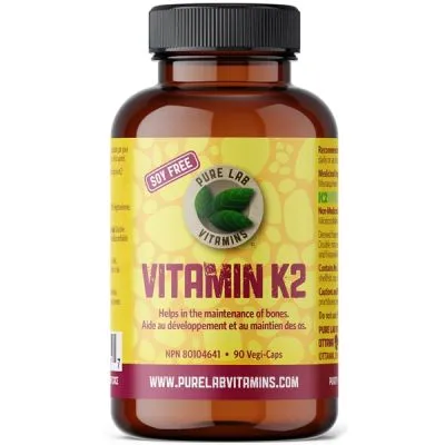 Pure lab - vit k2-mk7 120mcg -  90 vcaps