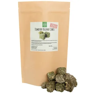 Small Pet Select Timothy & Alfalfa Blend Hay Cubes Small Animal Treats 1lb