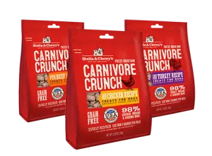 Stella and Chewy's Carnivore Crunch Freeze-Dried Treats for Dogs