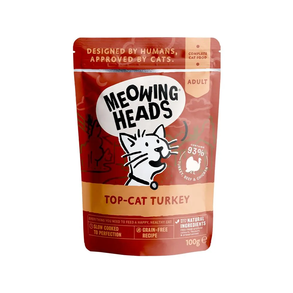 Top-Cat Turkey Wet Cat Food