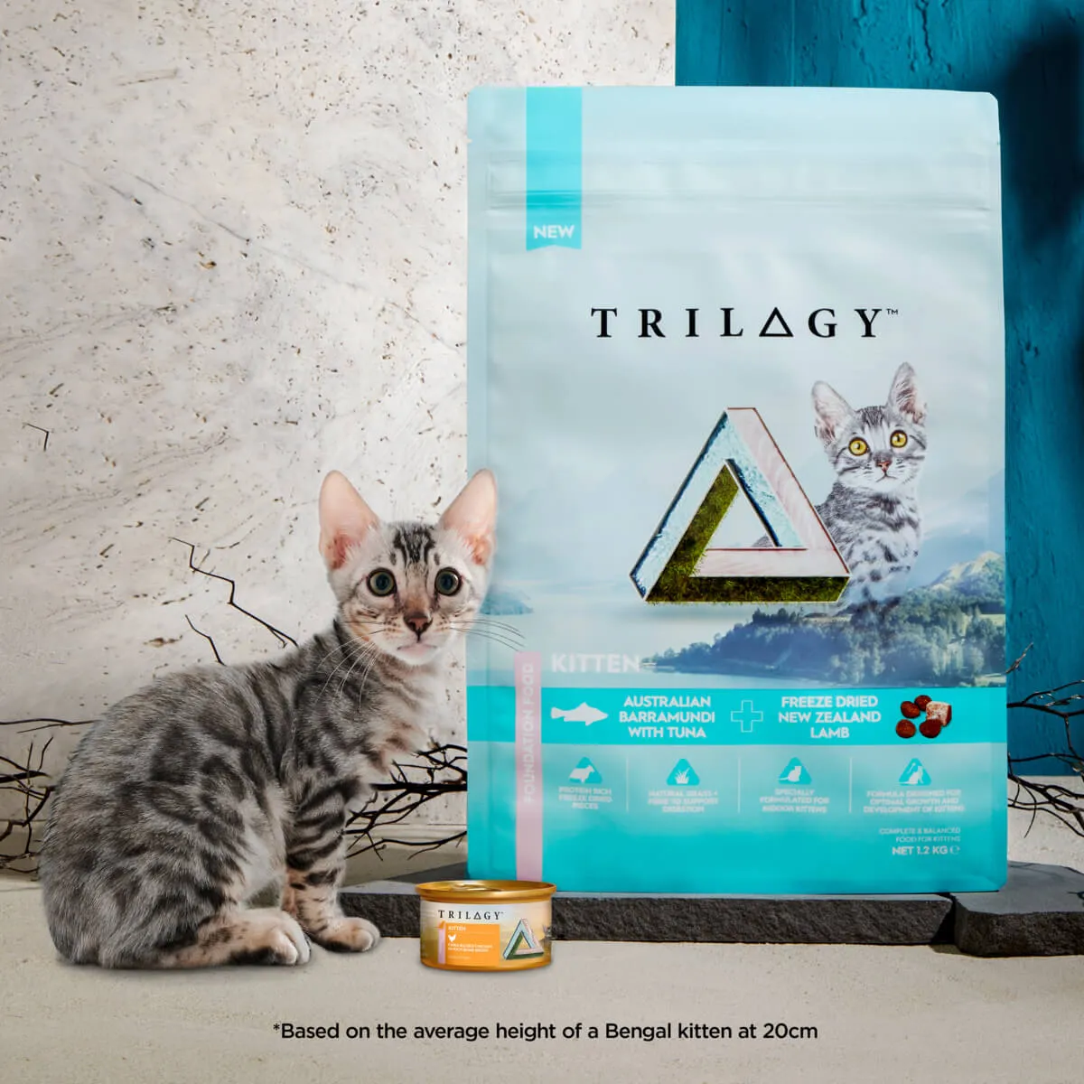 Trilogy Kitten Chicken in Bone Broth Wet Cat Food 85g