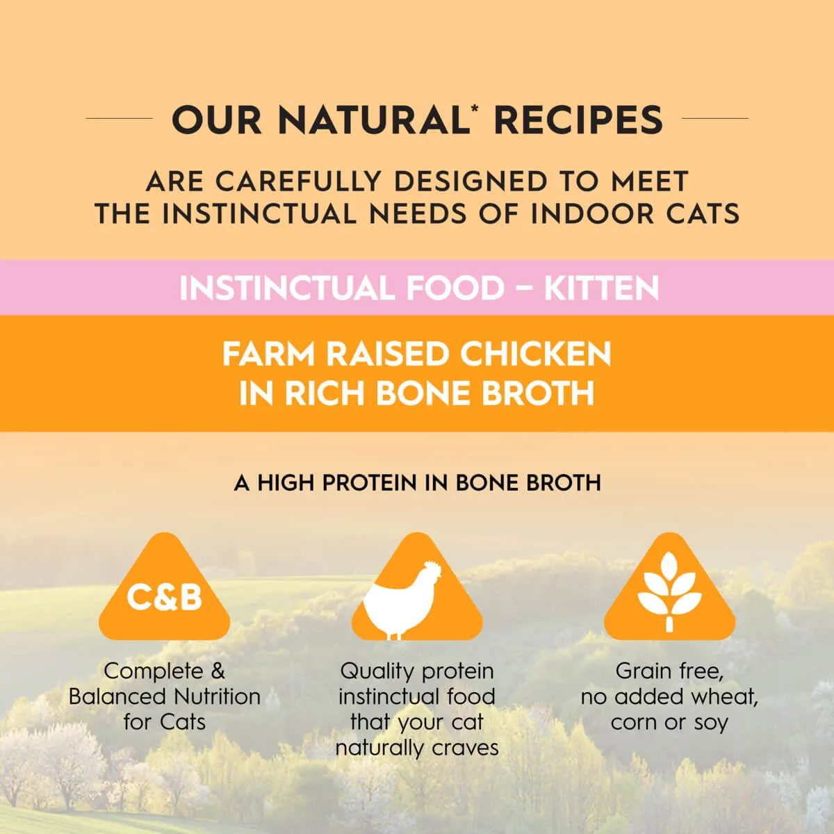 Trilogy Kitten Chicken in Bone Broth Wet Cat Food 85g