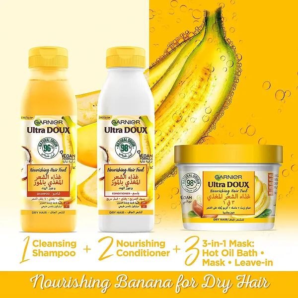 Ultra Doux - Nourishing Hair Food Bannana & Shea Shampoo