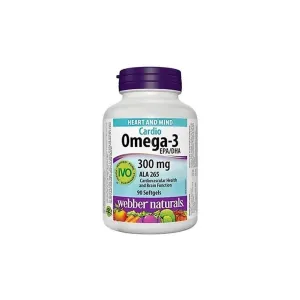 Webber Naturals Omega 3 Cardio 90s