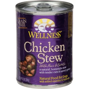 Wellness Grain Free Natural Chicken Stew with Peas and Carrots Wet Dog Food