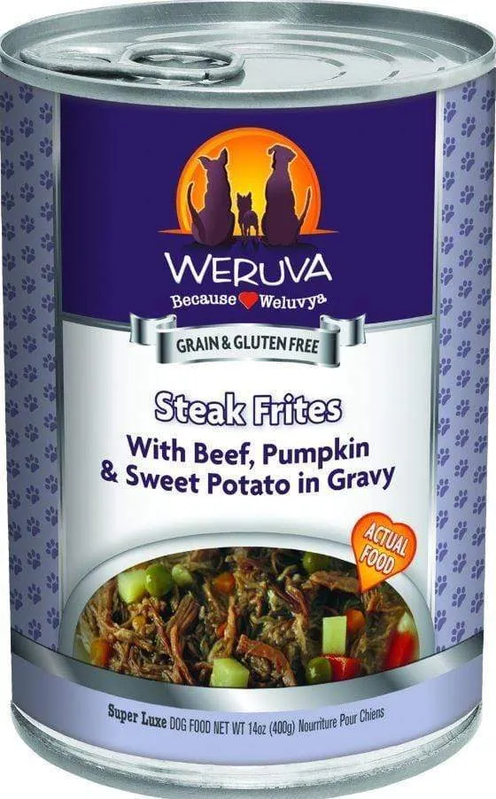 Weruva Steak Frites Single Canned Dog Food